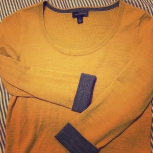 The limited mustard sweater small